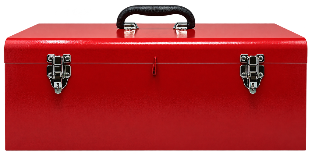 Toolbox, steel w/tray - Frontier