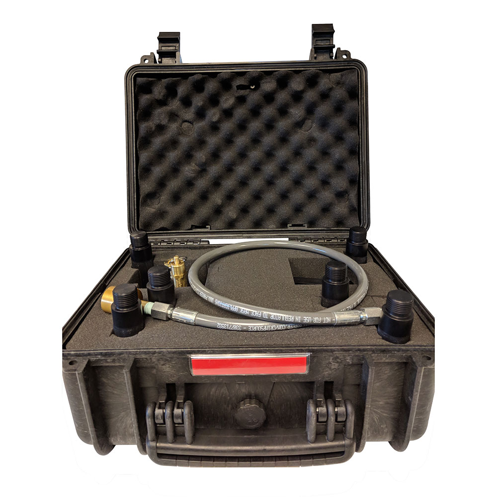 Hose Inflation Device for Water/Ice Rescue