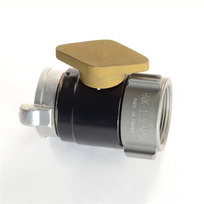 [P-10053] Forestry Shut-Off Valve 1.5" NPSH Female x 1.5" QC - Mercedes