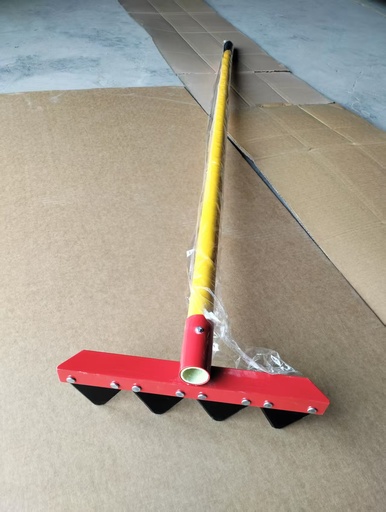 [P-10762] Council Fire Rake - 12" wide / 60" long - Frontier