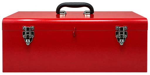 [P-10806] Toolbox, steel w/tray - Frontier