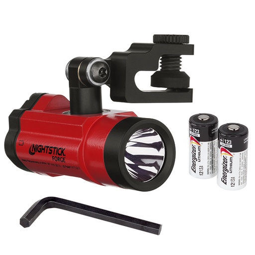 [017398807135 (710005034)] Bayco Nightstick FORGE Intrinsically Safe XPP-5465R Helmet-Mounted Multi-Function Flashlight
