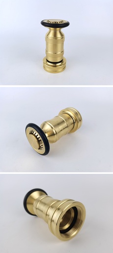 [710002661] Brass 38mm (1.5") Combination Fixed Nozzle NPSH