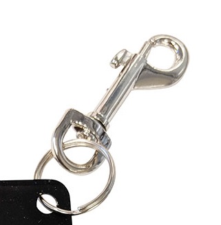 [566510117] Snap Ring - Nickle plated key ring belt snap (10/box)