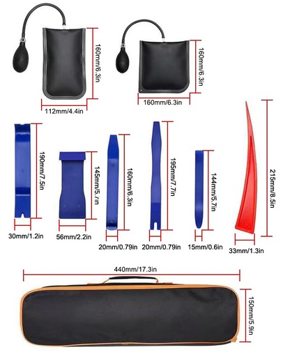 [710003432] Frontier Vehicle Entry Tool/ Lockout Kit