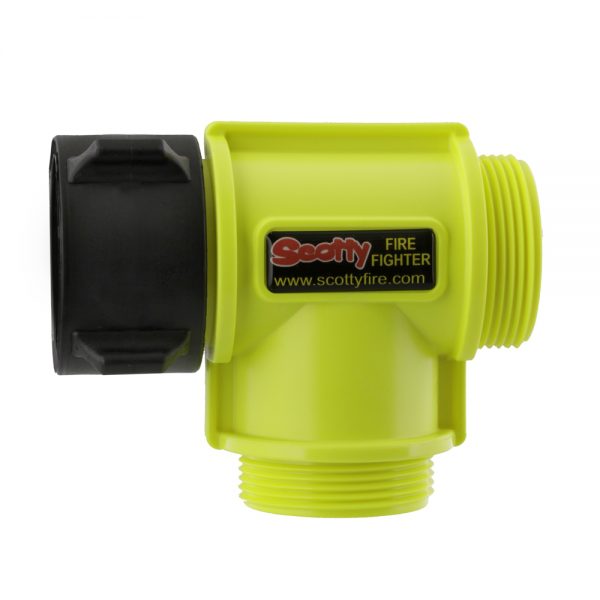 Scotty Plastic Connecting Tee  - 3 x 38mm (1.5") NPSH