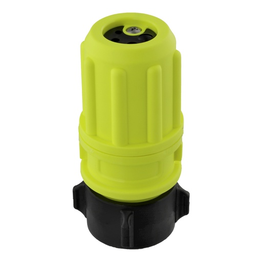 [4044-NP (462815130)] Scotty Revolver Multi-flow Nozzle 3-6-9-12 gpm - 38mm (1.5") NPSH - Yellow Hanson