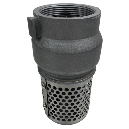 [P-13926] Strainer Foot Valve High Volume Alum - 50mm (2") NPSH