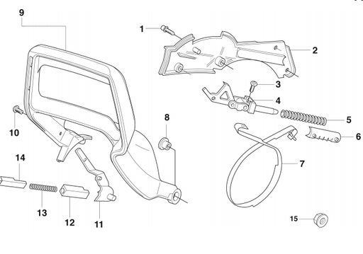 Cutters Edge 2188 Model - Chain Brake / Front Handle