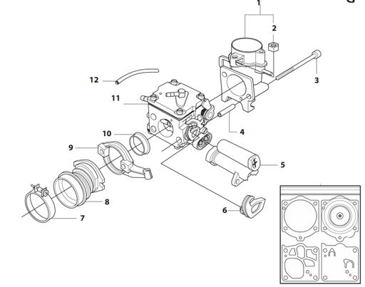 Cutters Edge 2188 Model - Intake