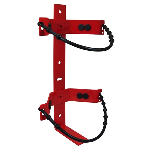 [P-8201] Amerex 864 Rubber Strap Bracket Red /Bracket VEH 20 LB