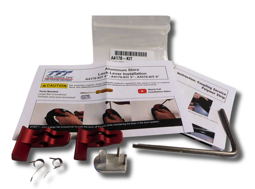 [P-8633] TFT - Storz Lever Lock Aluminum KIT per set